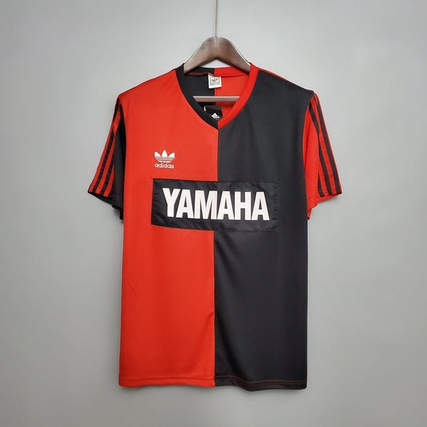 Camisa Newell's Old Boys Retrô 1993 Vermelha e Preta - | Futmantos