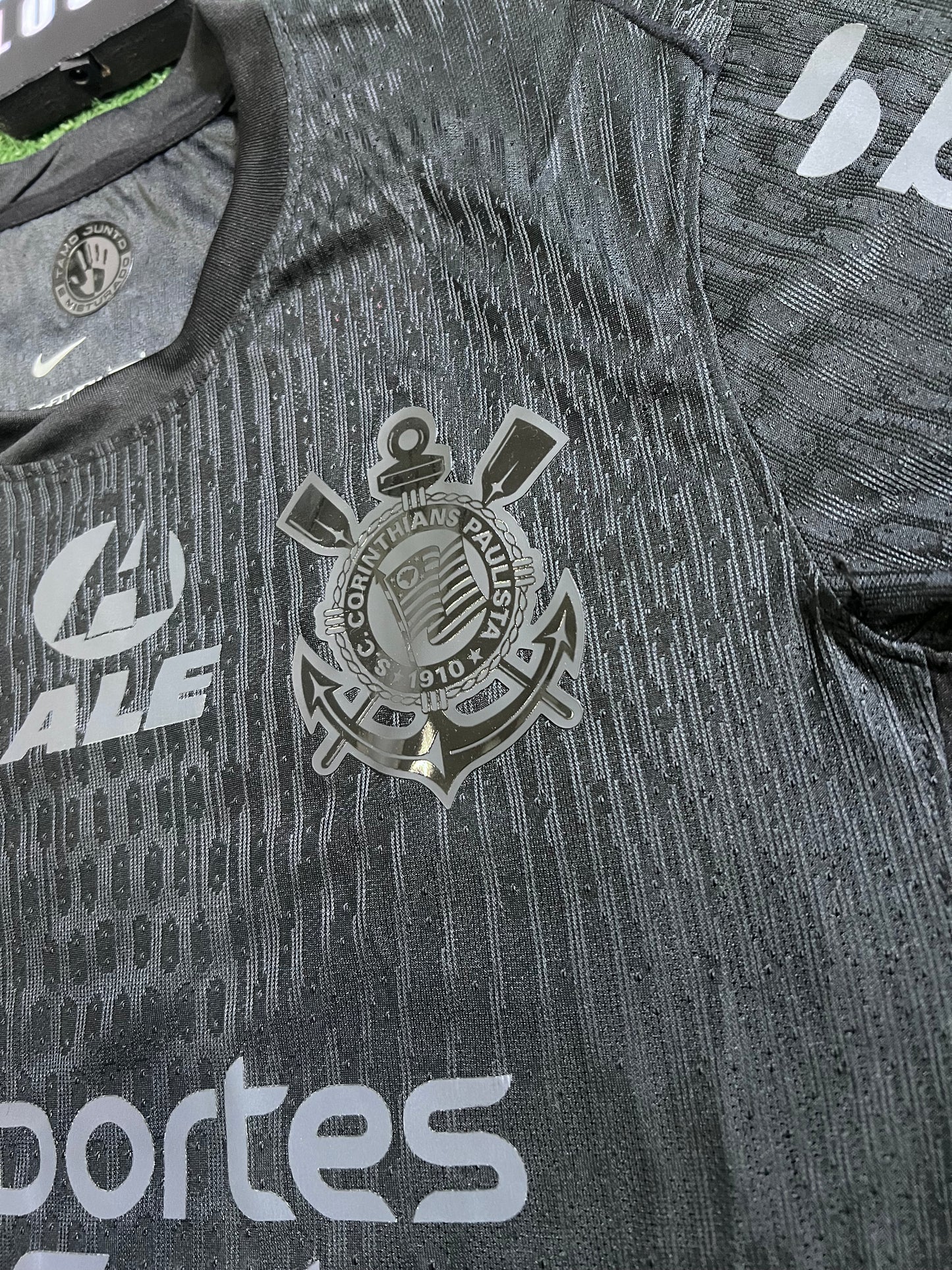 Camisa Corinthians 25/26 All Black - Jogador | FutMantos