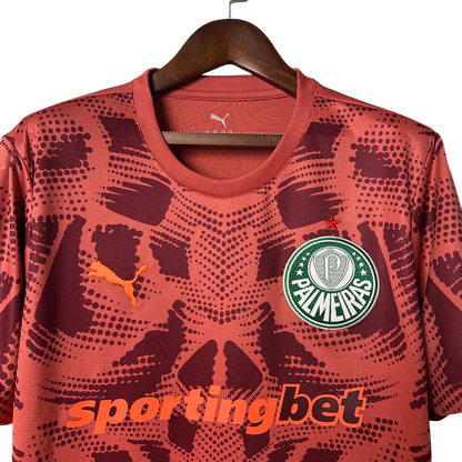 Camisa Palmeiras Goleiro 25/26 - Torcedor Masculino - Vermelha