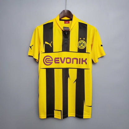 Camisa Borussia Dortmund Retrô 1213 - - Amarela e Preta | Futmantos