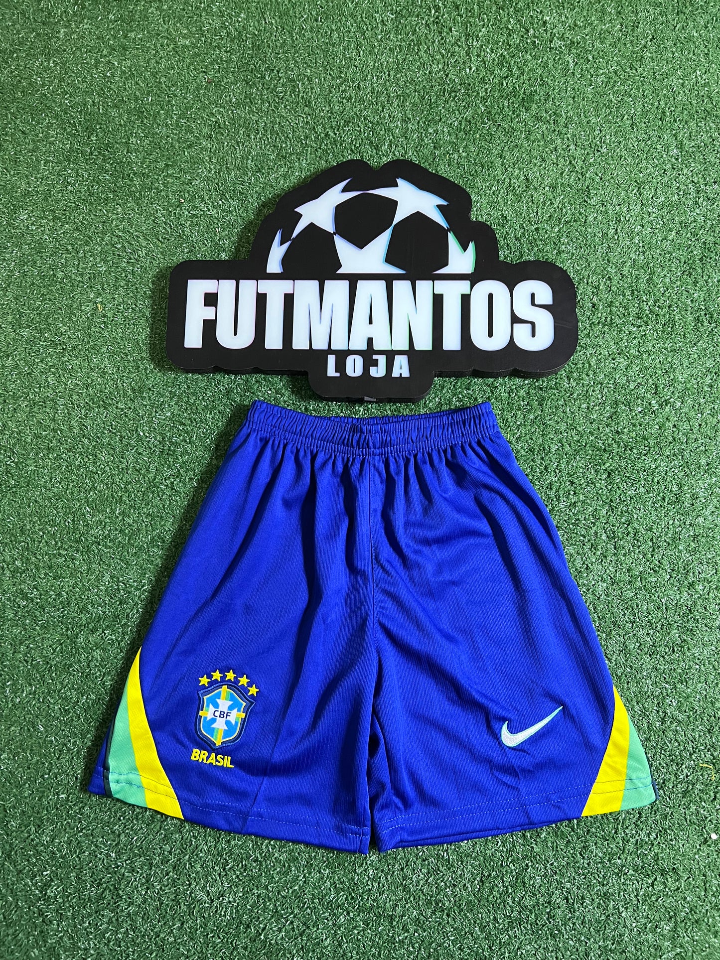 kit Infantil Brasil 26/27 - Amarelo |  FutMantos