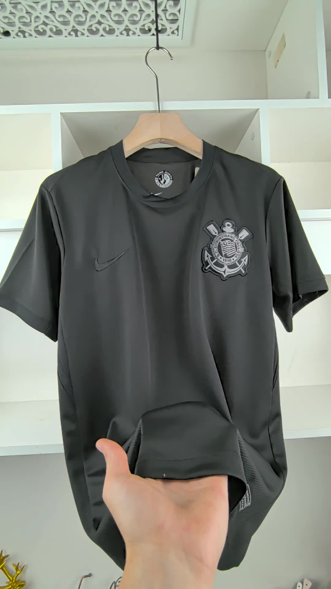 Camisa Corinthians 24/25 - Preta | Futmantos