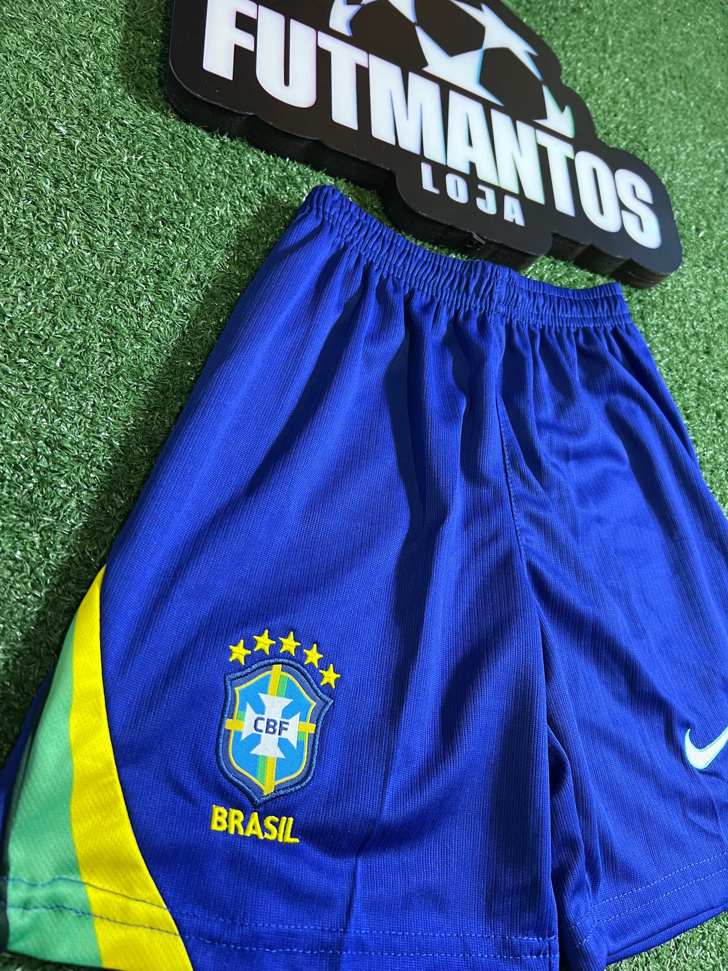 kit Infantil Brasil 26/27 - Amarelo |  FutMantos