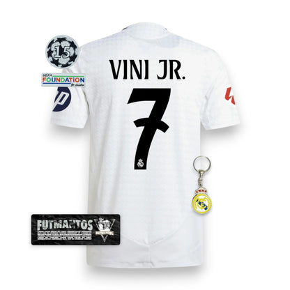 Camisa Real Madrid 24/25 - Vini Jr. #7 | Futmantos