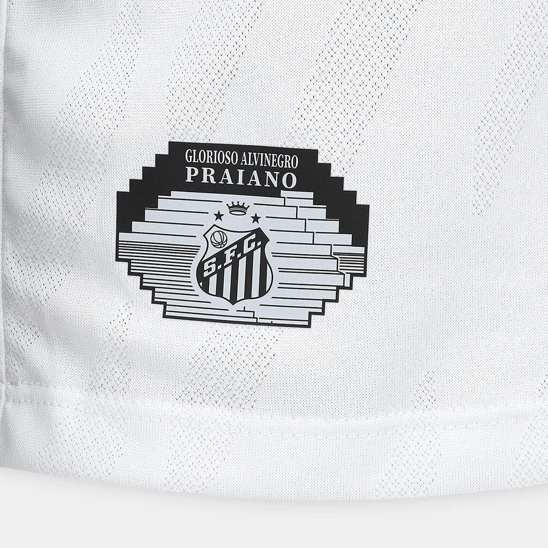 Camisa Santos I 25/26 NEYMAR JR. #10 Branca | FutMantos