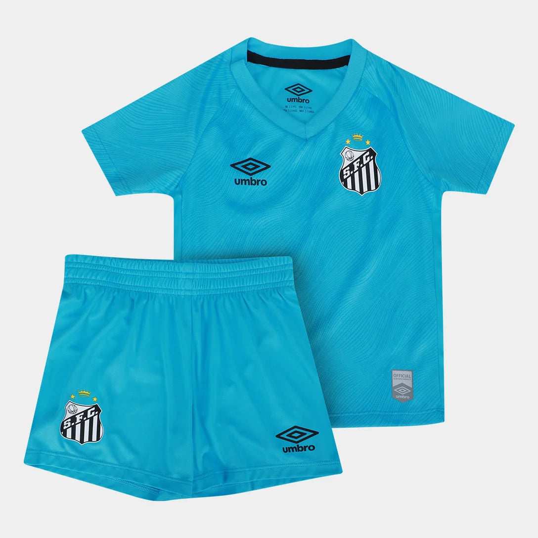 Kit Infantil Santos Edição Especial - Azul+Preto