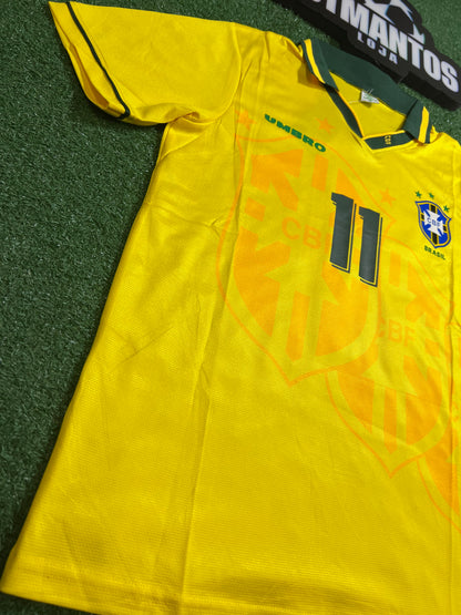 Camisa Brasil 1994 - Romário #11 | FutMantos