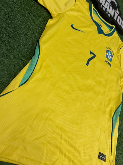 Camisa Brasil I Amarela 26/27 - Feminina-DANIELLA#7 | Futmantos
