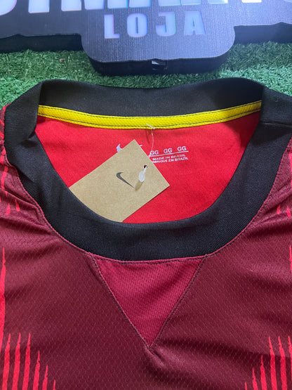 Camisa Brasil alternativa vermelha-modelo Básico 26/27 - Torcedor | FutMantos