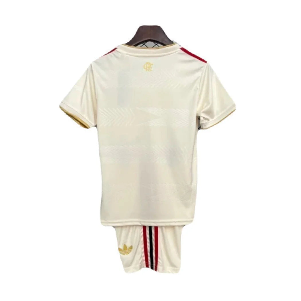 Conjunto Infantil CRF III 25/26 - Bege | Futmantos