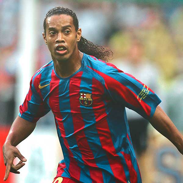 Camisa Barcelona 2006/2007 - Ronaldinho #10 | Futmantos