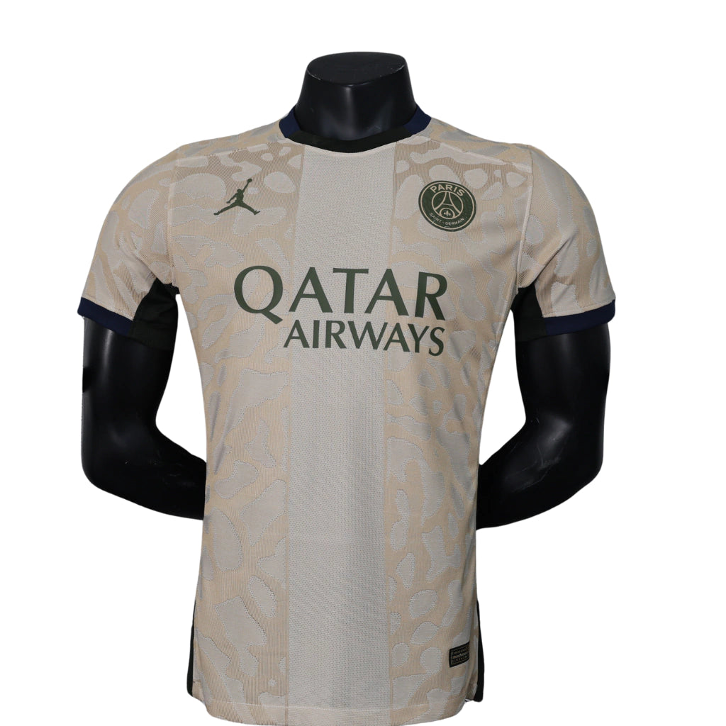 Camisa PSG IV 24/25 Jogador Nike Masculina - Bege | Futmantos