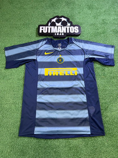Camisa l Retrô Inter de Milão 04/05 -Adriano Imperador #10| FutMantos