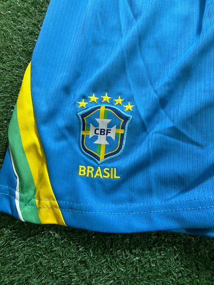 kit Infantil Brasil I 26/27 - Amarelo-ISAAC#8 |  FutMantos