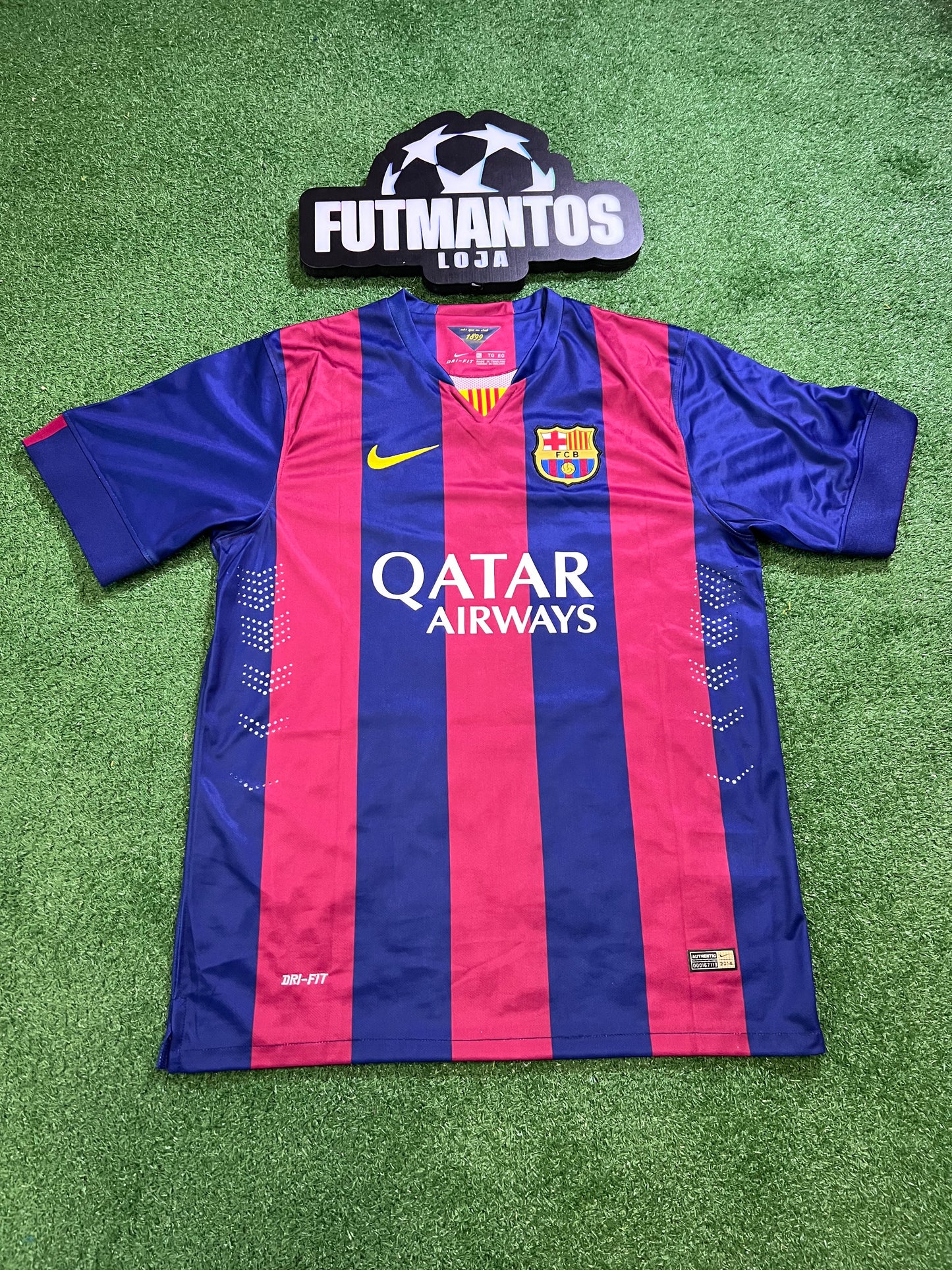 Camisa Barcelona I 14/15 - Retrô - Neymar Jr. #11 | FutMantos