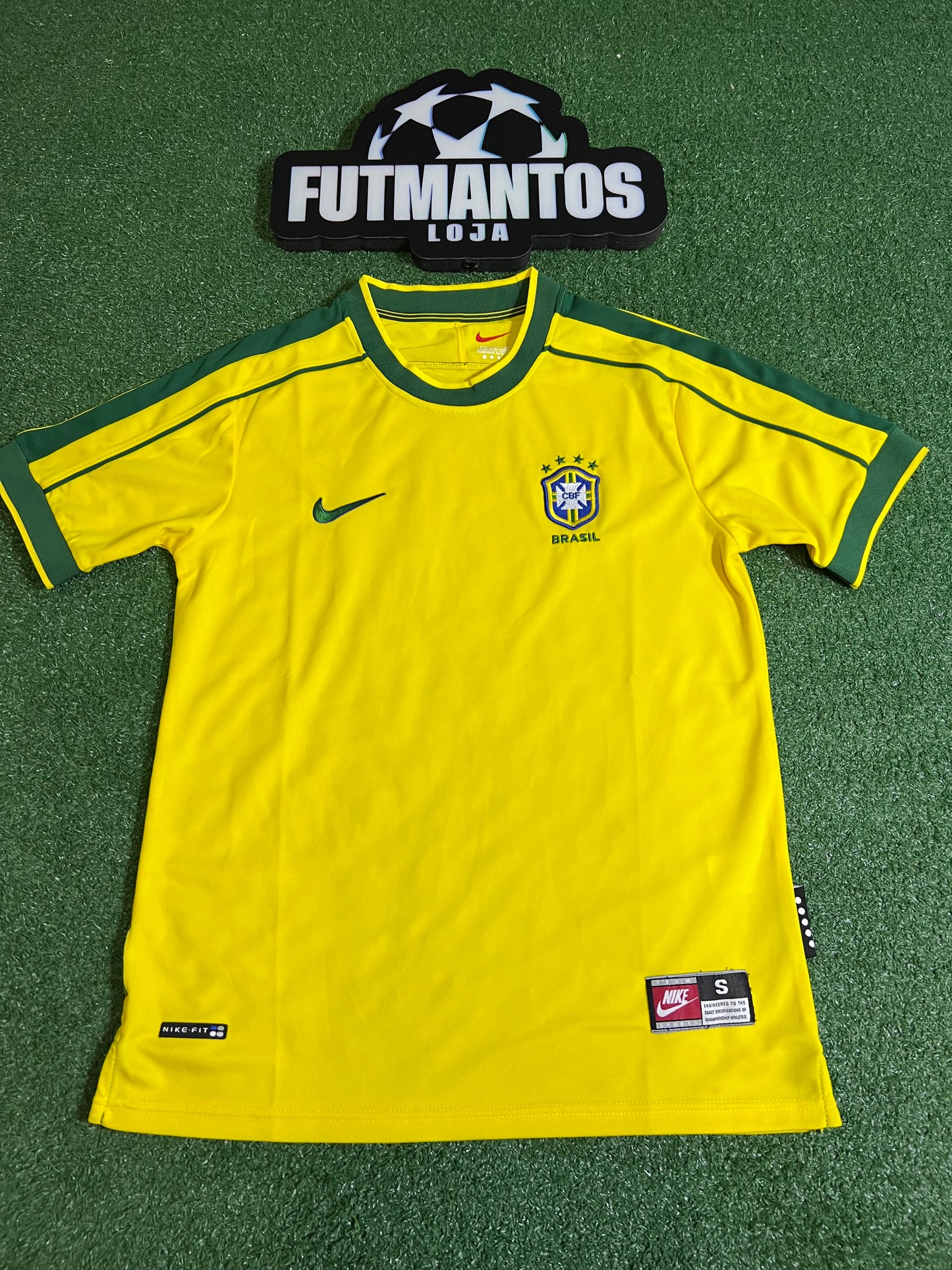 Camisa Brasil 1998-Retro | FutMantos