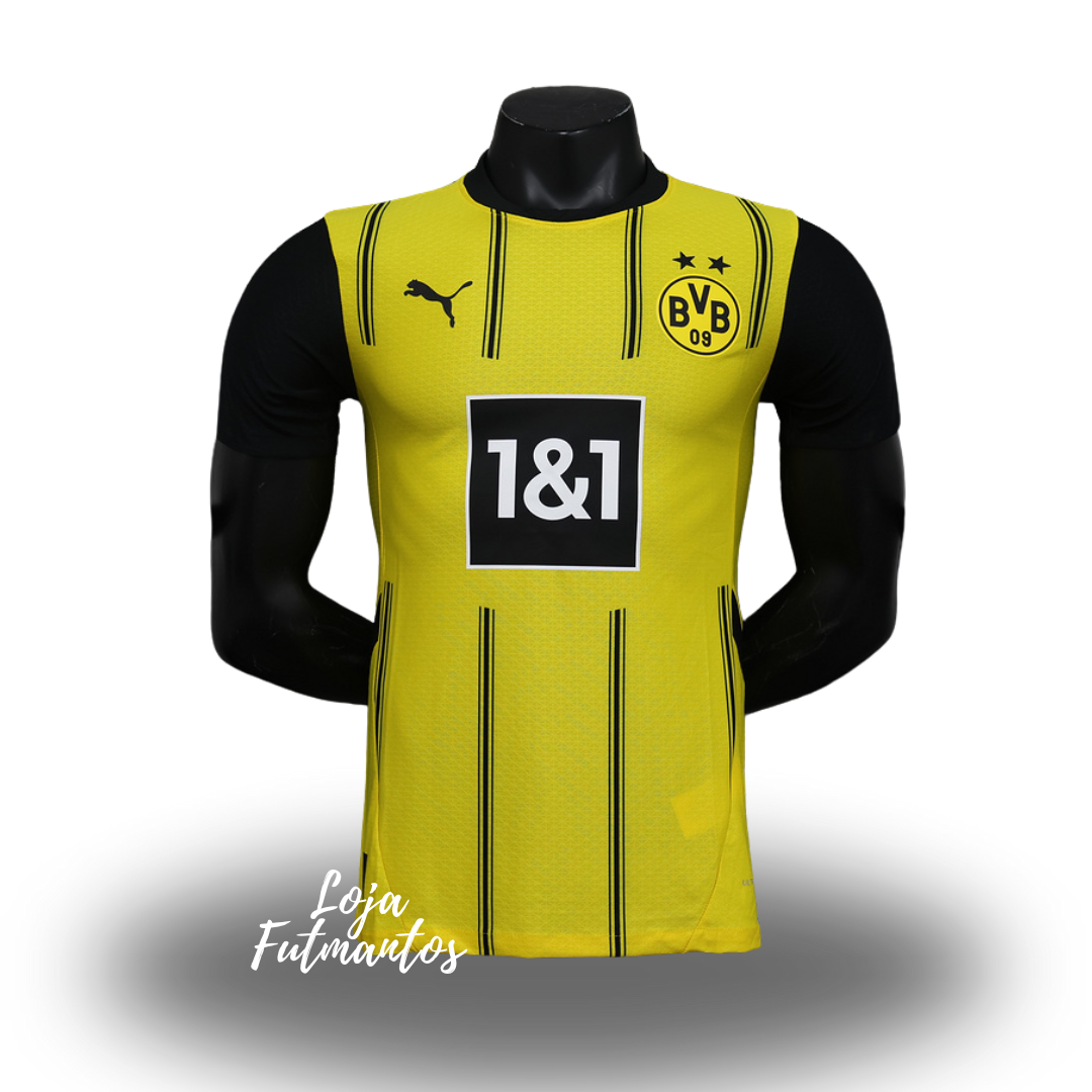 Camisa Borussia Dortmund 24/25 Versão jogador - Amarela e Preta