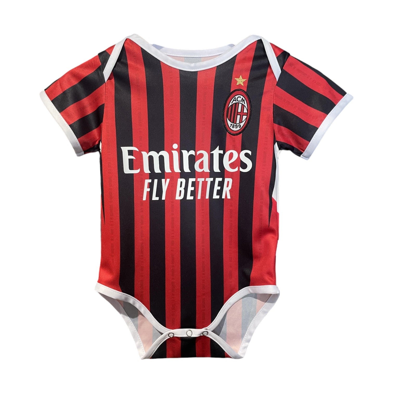 Body de Bebê AC Milan 24/25 | Futmantos