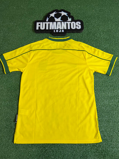 Camisa Brasil 1998-Retro | FutMantos