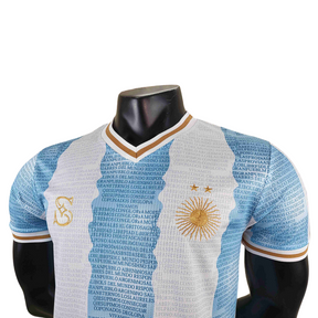 Camisa Argentina 22/23 Edição Comemorativa - Masculino Jogador | FutMantos