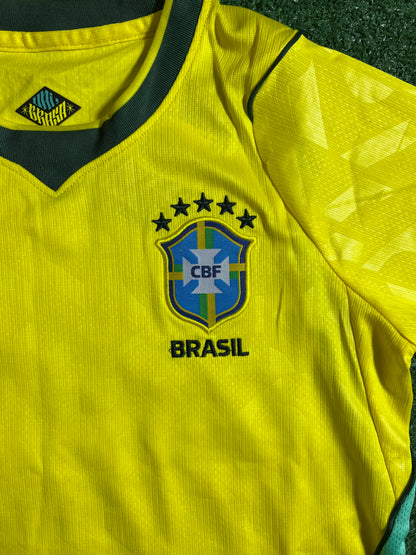 kit Infantil Brasil 26/27 - Amarelo |  FutMantos