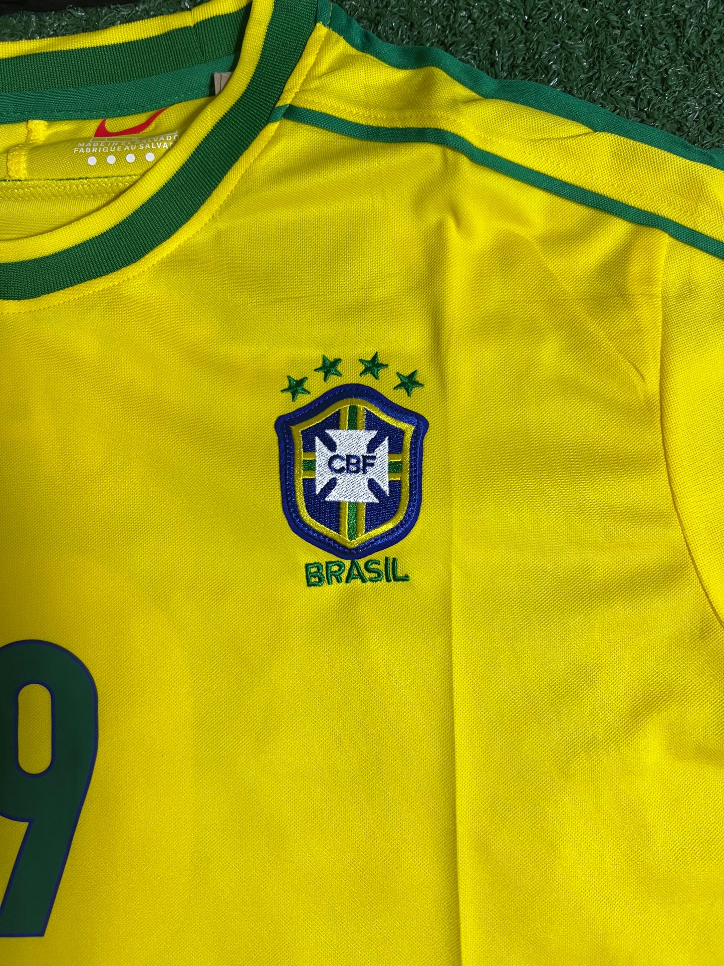 Camisa Brasil 1998 - #9 RONALDO | FutMantos