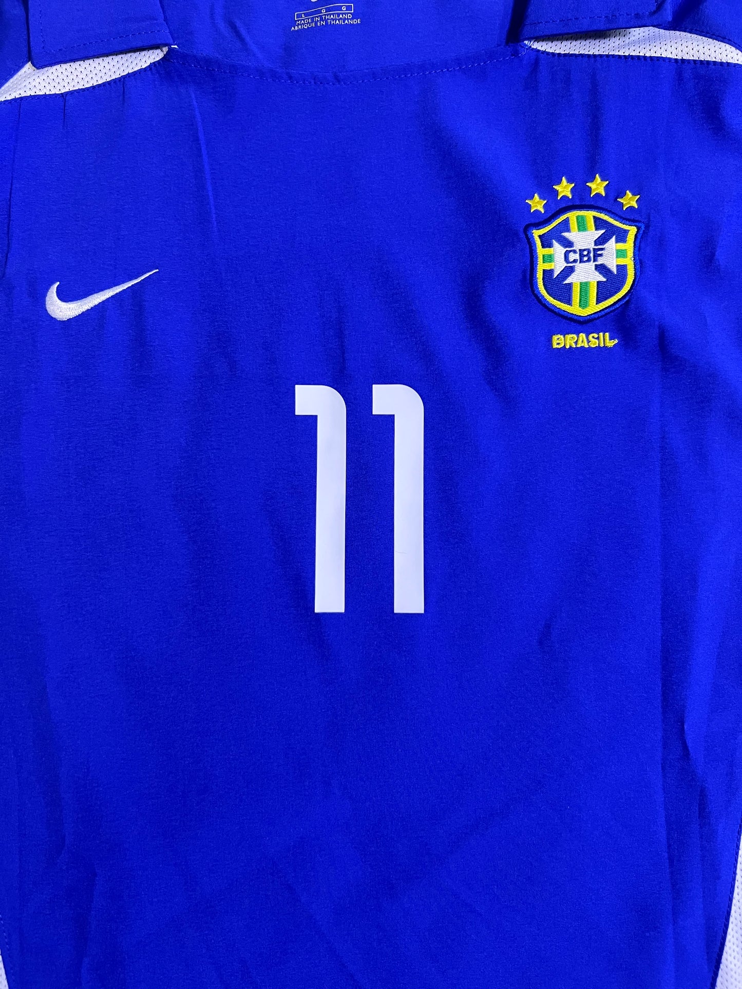 Camisa Brasil 2002 - Ronaldinho #11 | FutMantos