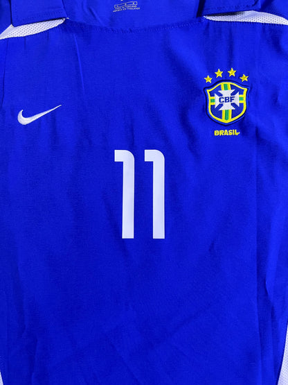 Camisa Brasil 2002 - Ronaldinho #11 | FutMantos
