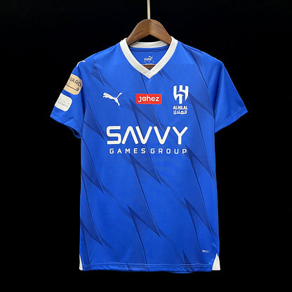 Camisa Al Hilal I 23/24 (NEYMAR JR - 10) - Azul| Futmantos