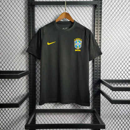 Camisa Seleção Brasil Comissão Técnica - Preta