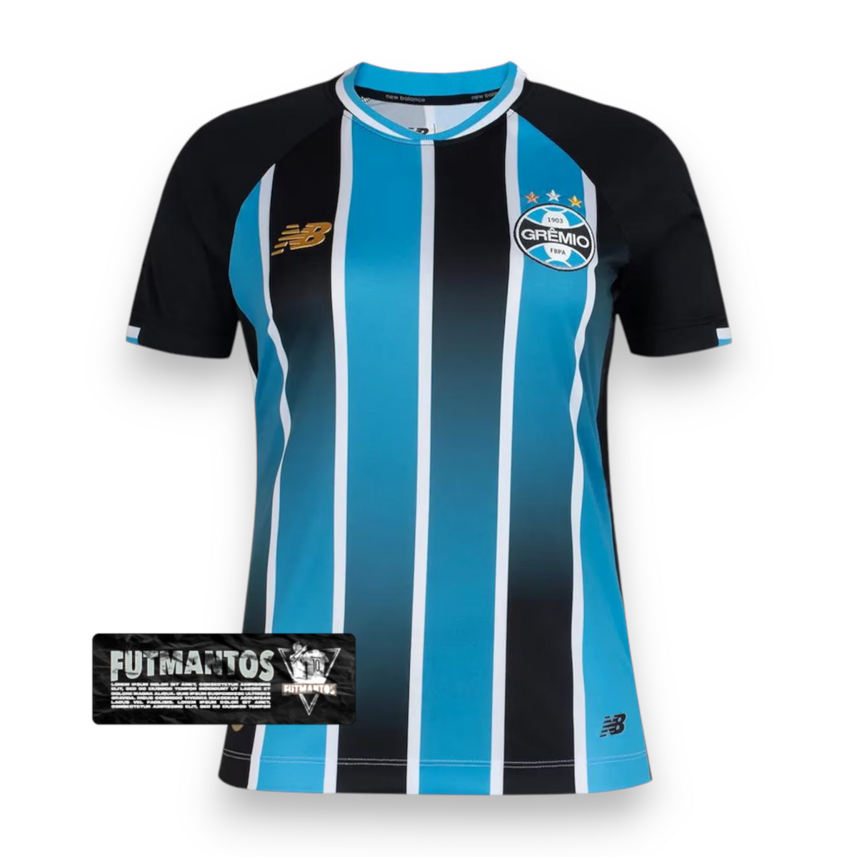 Camisa Grêmio New Balance 26/27-Feminina | FutMantos