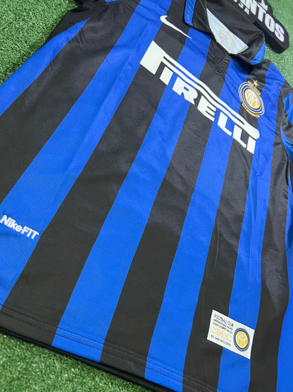Camisa Inter de Milão 2008 - Ibrahimovic #8 Centenário | FutMantos