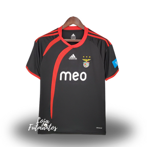 Camisa Benfica Retrô 2009/2010 Preta - Adidas | Futmantos