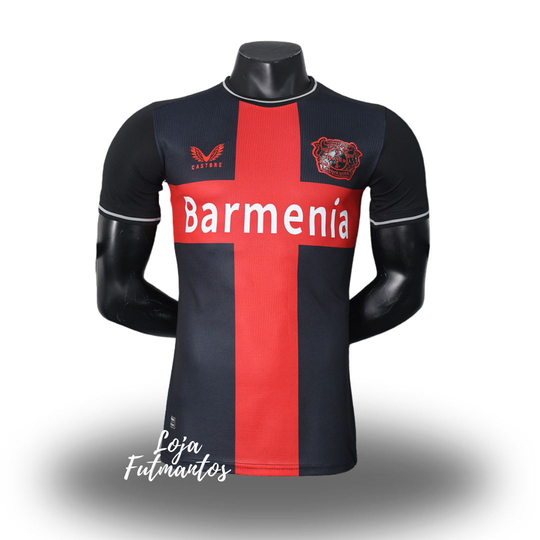 Camisa Bayer Leverkusen 23/24 Jogador-Castore-Masculina  | Futmantos