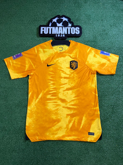 Camisa Holanda 2022-Torcedor | FutMantos