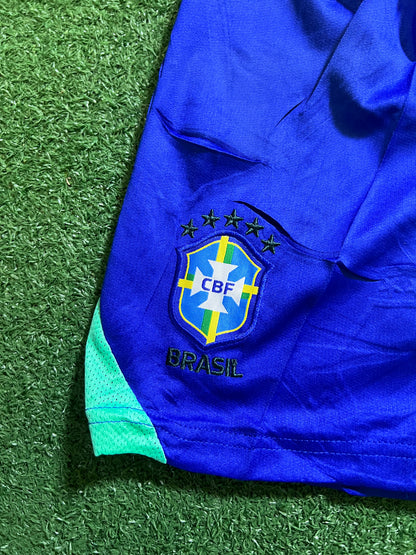 kit Infantil Brasil 26/27 - Amarelo - Gola escura |  FutMantos