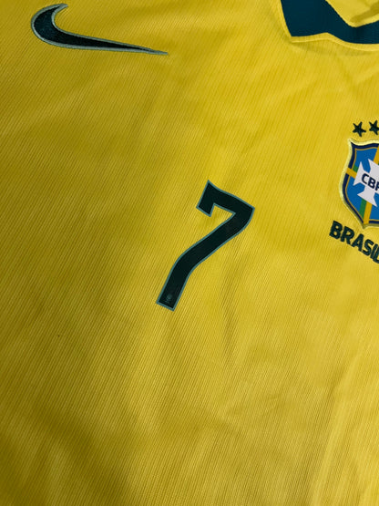 Camisa Brasil I Amarela 26/27 - Feminina-DANIELLA#7 | Futmantos
