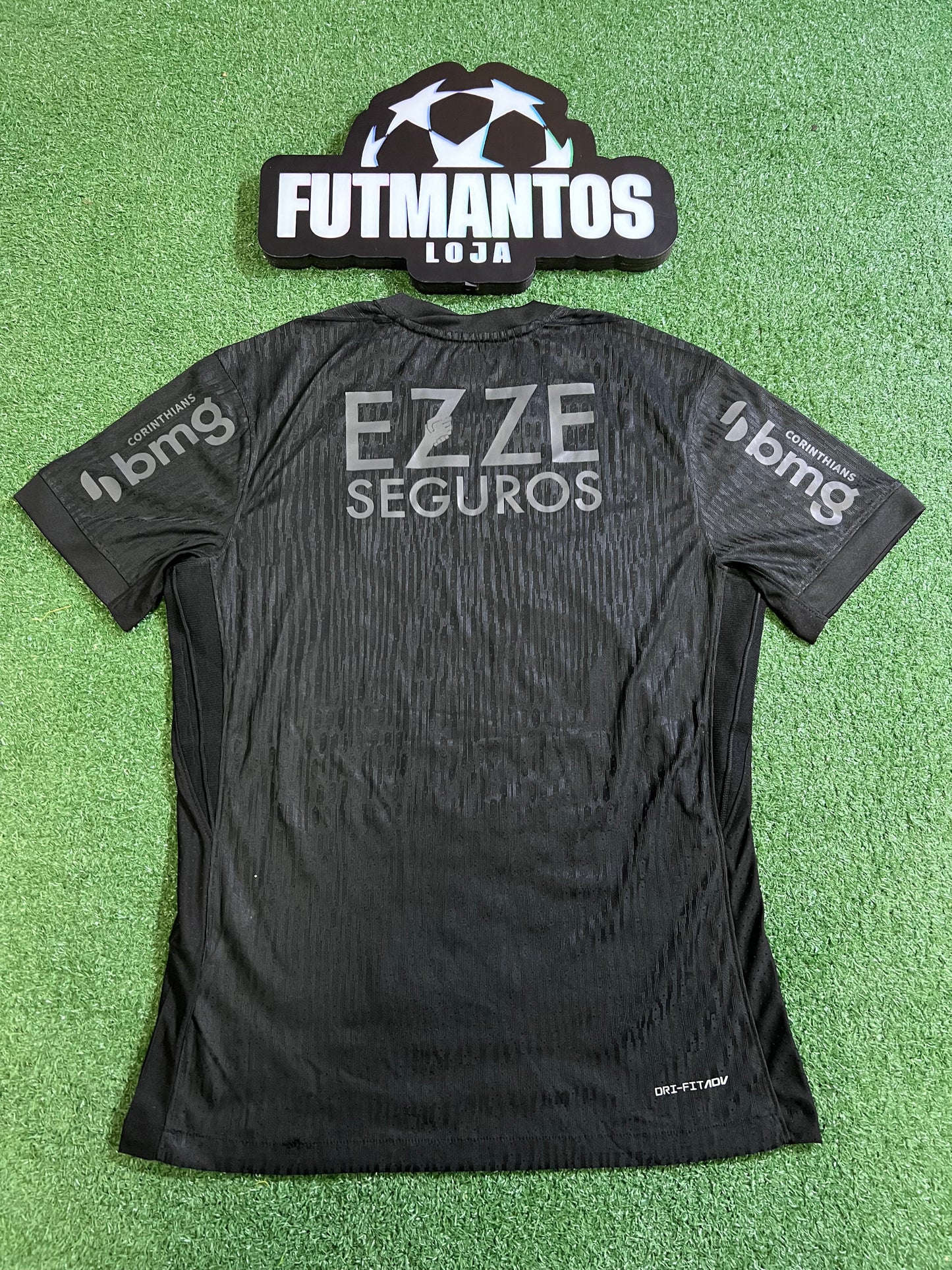 Camisa Corinthians 25/26 All Black - Jogador | FutMantos