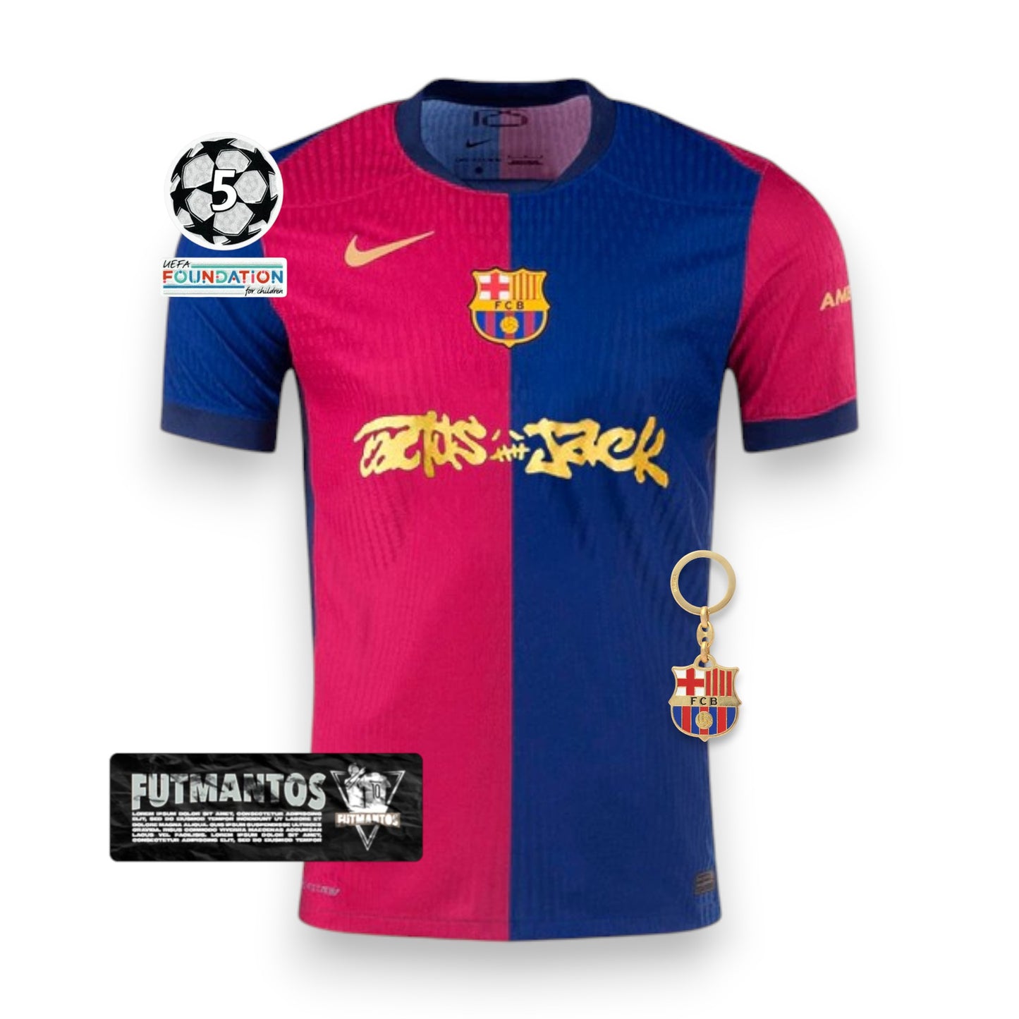 Camisa Barcelona Travis Scott 24/25 | Futmantos