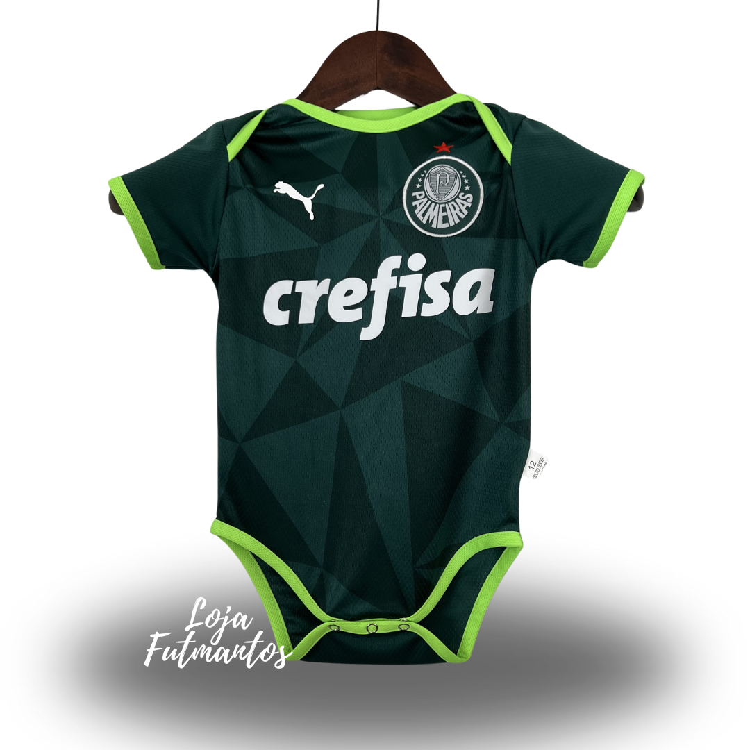 Body de Bebê Palmeiras 23/24 - Verde | Futmantos