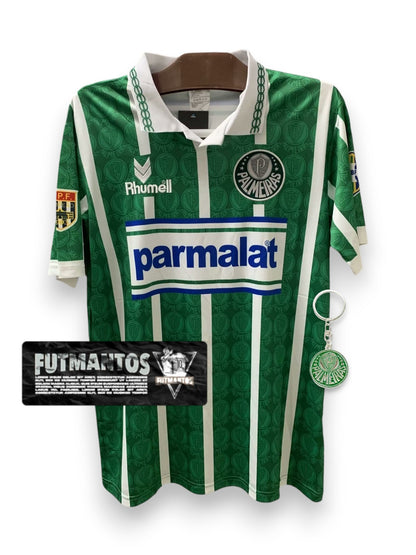Camisa Palmeiras Retrô 93/94 - Rhumell - Simbolo BORDADO | Futmantos