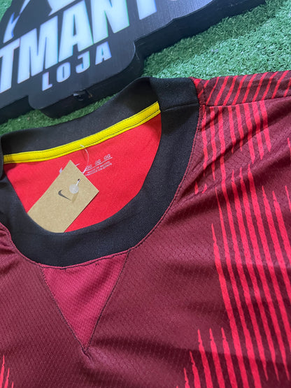 Camisa Brasil alternativa vermelha-modelo Básico 26/27 - Torcedor | FutMantos