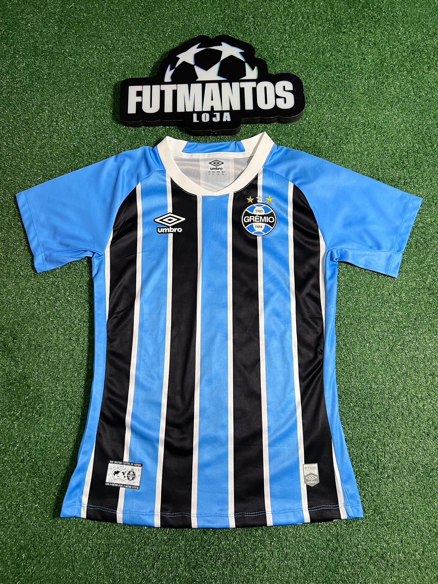 Camisa Grêmio Tricolor 25/26 | FutMantos