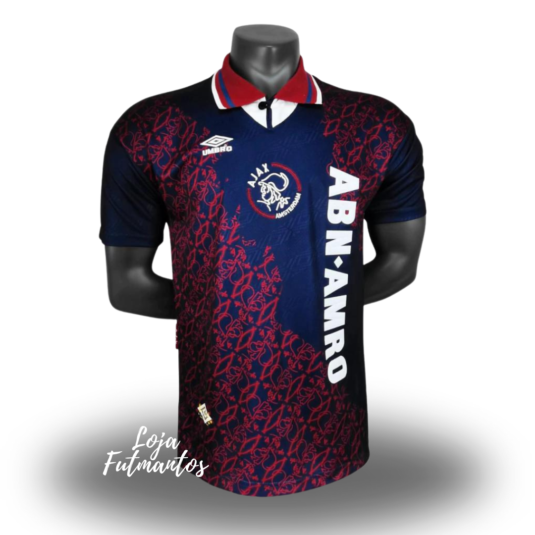 CAMISA AJAX RETRÔ 1994/1995 UNIFORME RESERVA | Futmantos