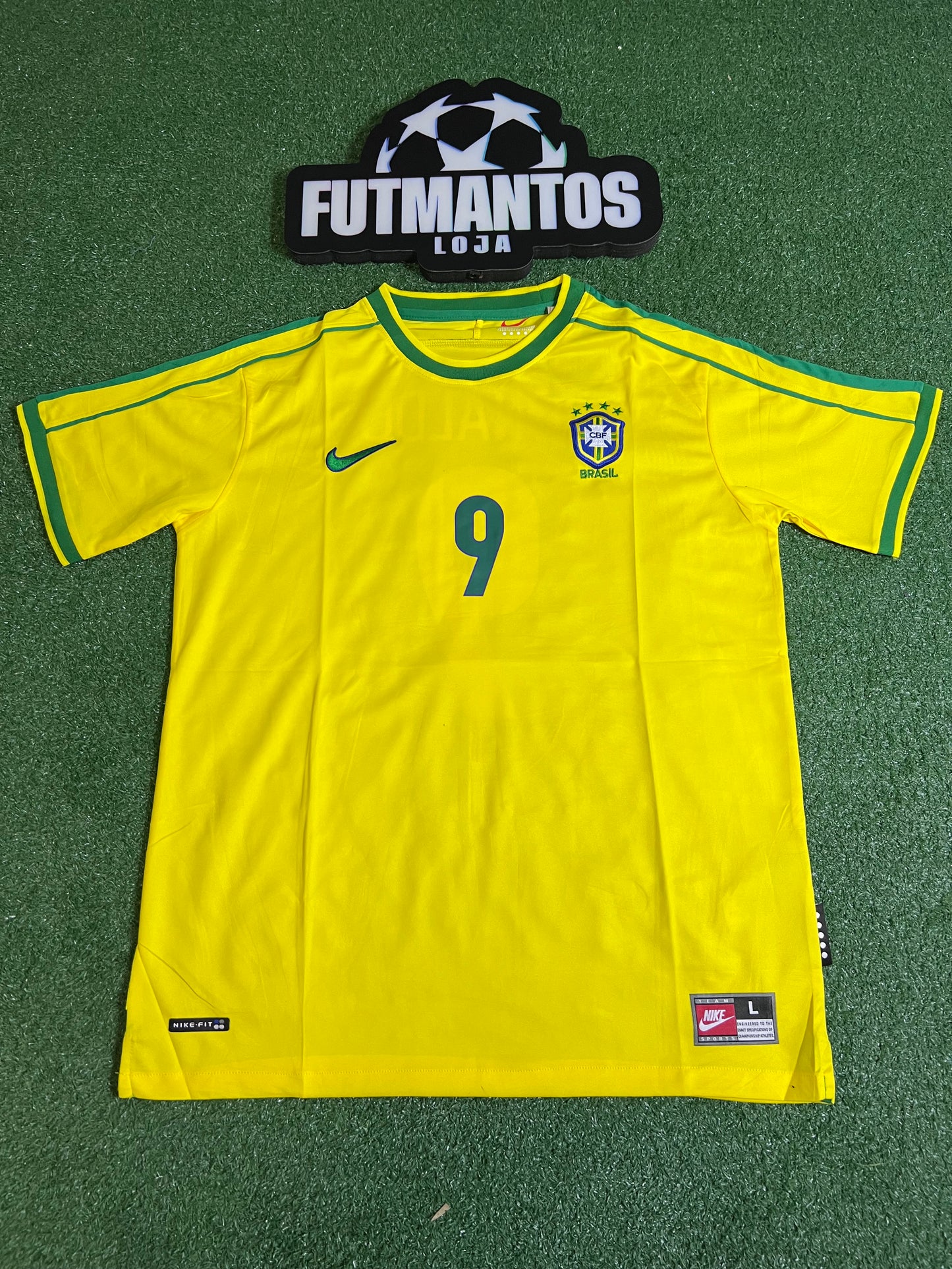 Camisa Brasil 1998 - #9 RONALDO | FutMantos