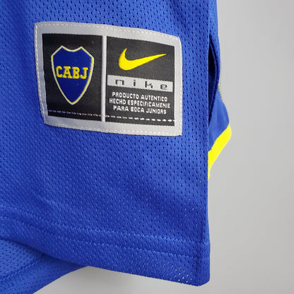 Camisa Manga Longa Boca Juniors 03/04 - Azul e Amarelo | Futmantos