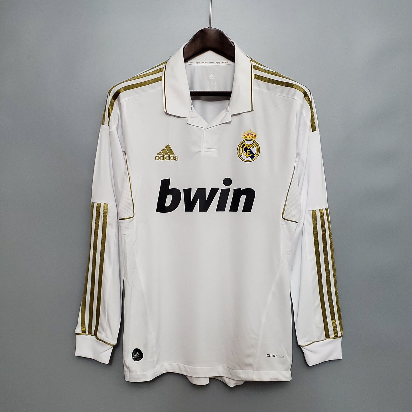 Camisa Manga Longa Real Madrid 11/12 - Branco | Futmantos