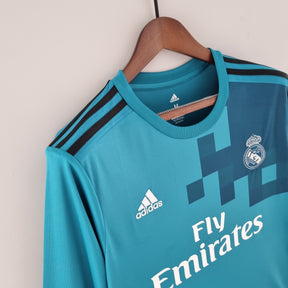 Camisa Real Madrid 17/18 Manga longa - Ronaldo #7 | Futmantos