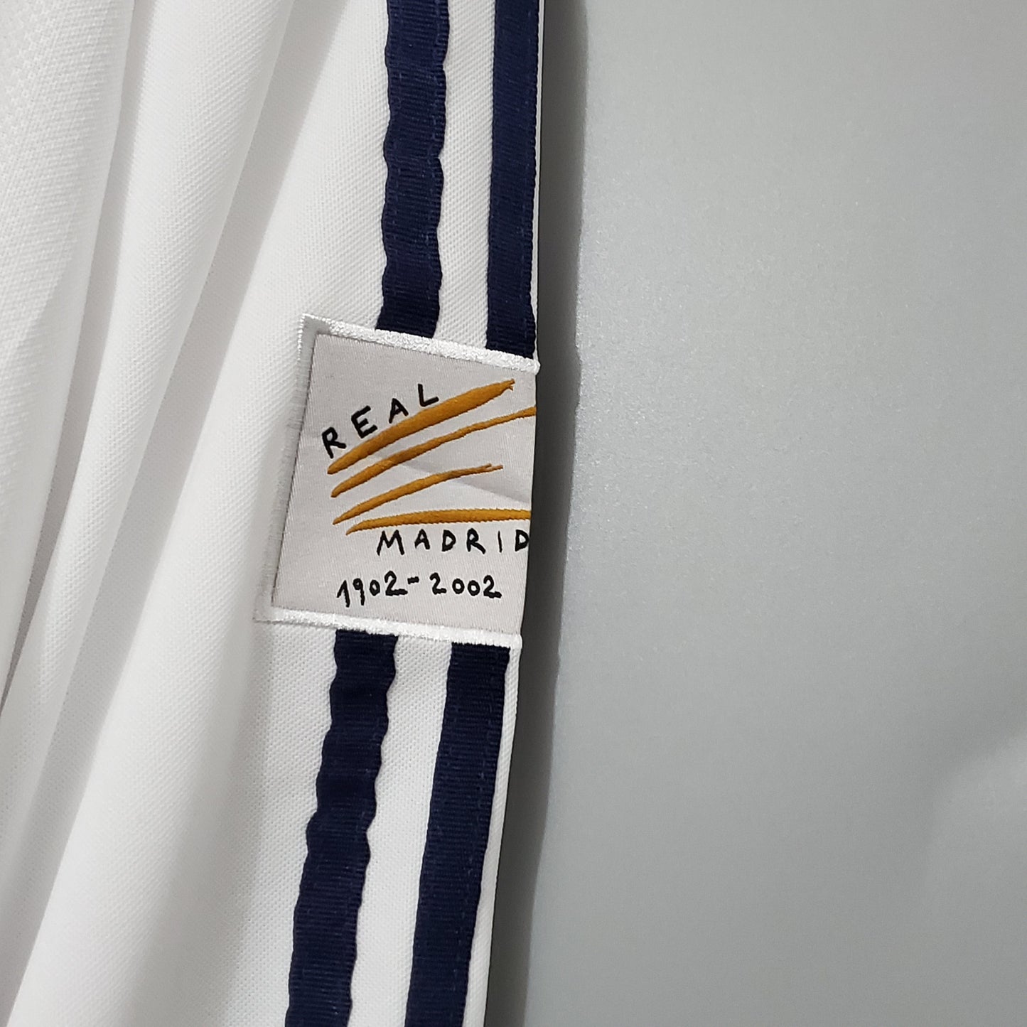 Camisa Manga Longa Real Madrid 2002 - Branco | Futmantos