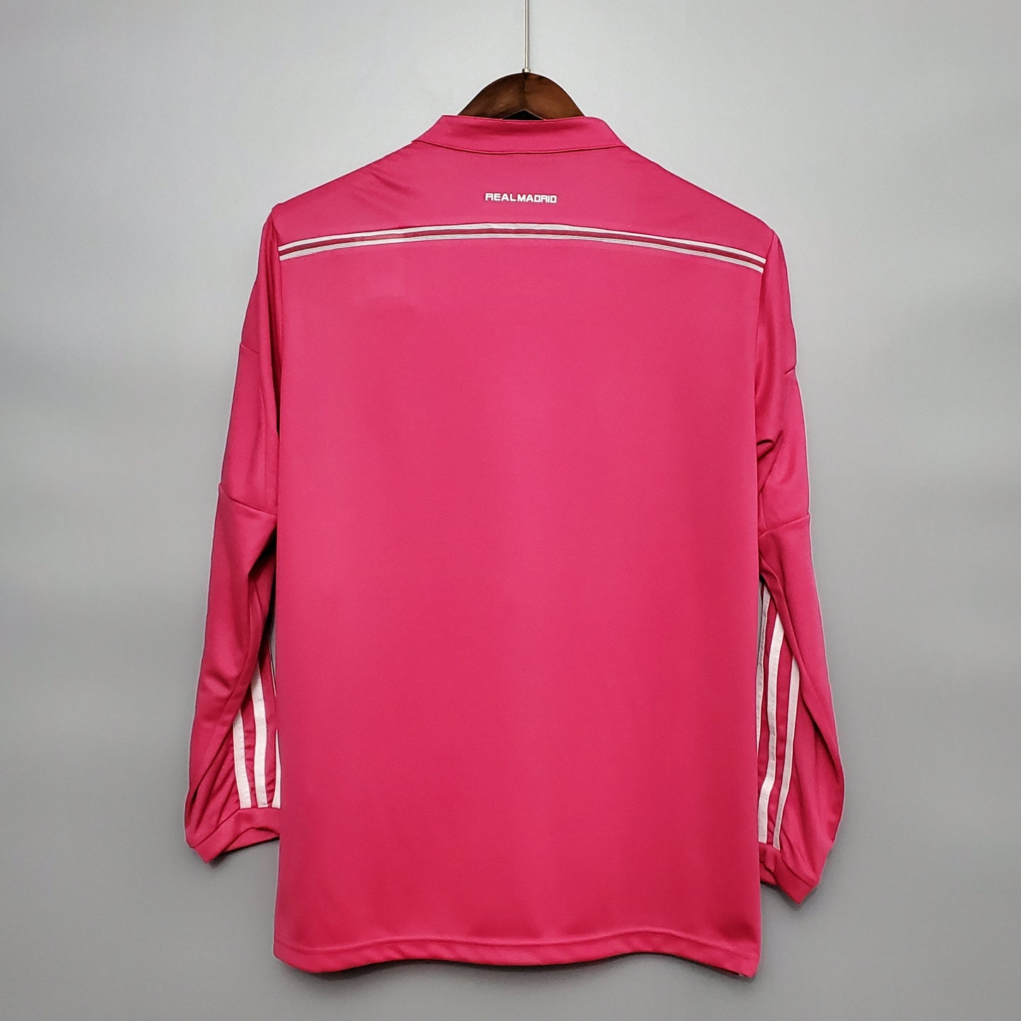 Camisa Manga Longa Real Madrid II 14/15 - Rosa | Futmantos